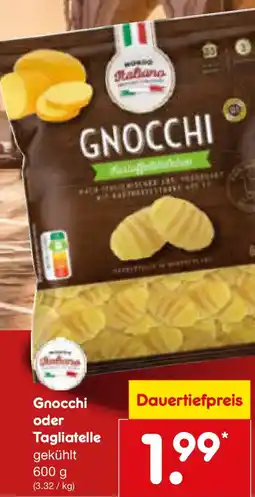 Netto Marken-Discount Gnocchi oder Tagliatelle Angebot