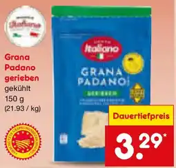 Netto Marken-Discount Grana Padano gerieben Angebot