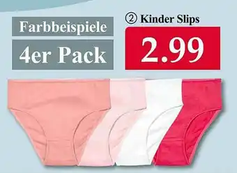 Woolworth Kinder Slips Angebot