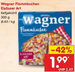 Netto Marken-Discount Wagner Flammkuchen Elsässer Art Angebot