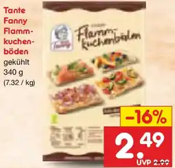 Netto Marken-Discount Tante Fanny Flammkuchenböden Angebot