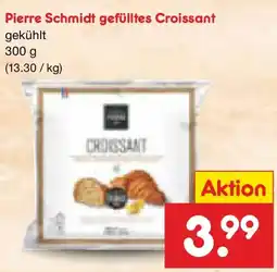 Netto Marken-Discount Pierre Schmidt gefülltes Croissant Angebot