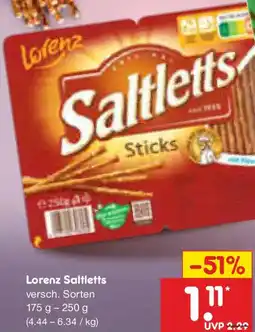 Netto Marken-Discount Lorenz Saltletts Angebot
