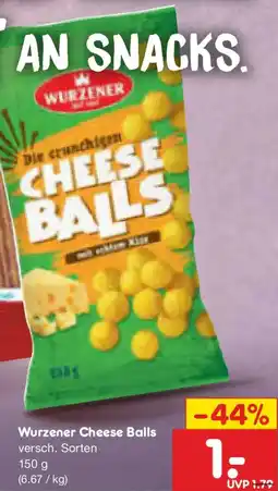 Netto Marken-Discount Wurzener Cheese Balls Angebot