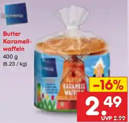 Netto Marken-Discount Butter Karamellwaffeln Angebot