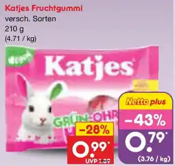 Netto Marken-Discount Katjes Fruchtgummi Angebot