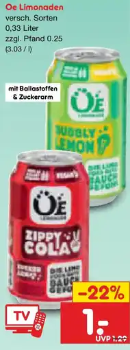 Netto Marken-Discount Oe Limonaden Angebot