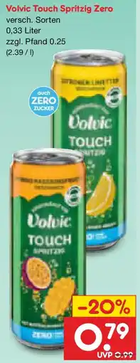 Netto Marken-Discount Volvic Touch Spritzig Zero Angebot