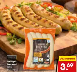 Netto Marken-Discount Geflügelbratwurst Angebot