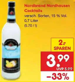 Netto Marken-Discount Nordbrand Nordhausen Cocktails Angebot