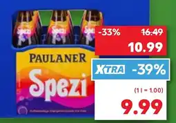 Kaufland PAULANER Spezi Angebot