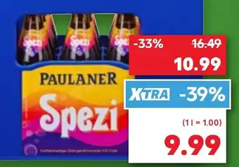 Kaufland PAULANER Spezi Angebot