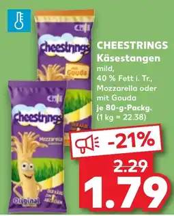 Kaufland Cheestrings Käsestangen Angebot