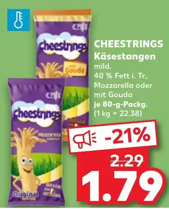 Kaufland Cheestrings Käsestangen Angebot