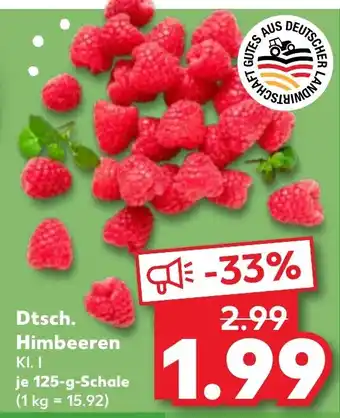 Kaufland Dtsch. Himbeeren Angebot