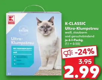 Kaufland K-CLASSIC Ultra-Klumpstreu Angebot