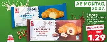 Kaufland K-CLASSIC Gefüllte Croissants Angebot
