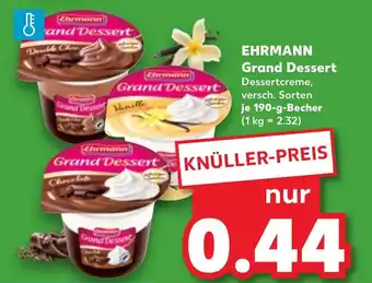 Kaufland Ehrmann Grand Dessert Angebot