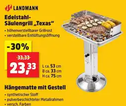 Thomas Philipps Edelstahl-Säulengrill „Texas“ Angebot