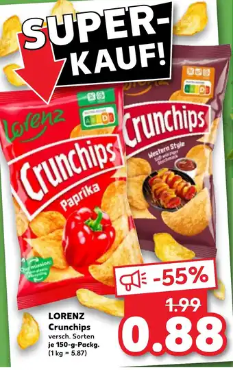 Kaufland Lorenz Crunchips Angebot