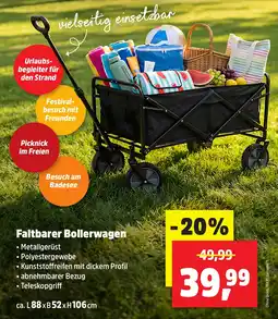 Thomas Philipps Faltbarer Bollerwagen Angebot