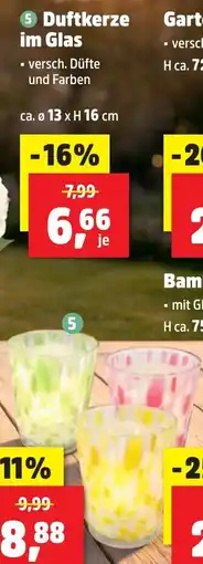 Thomas Philipps Duftkerze im Glas Angebot