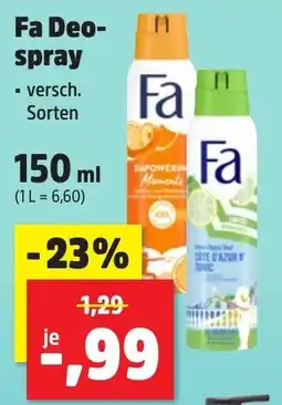 Thomas Philipps Fa Deospray Angebot