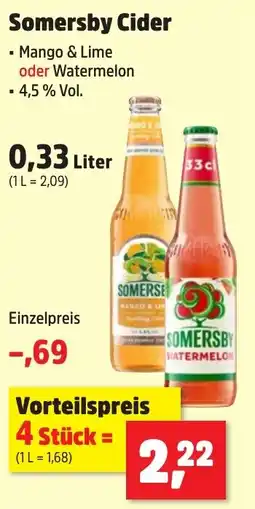 Thomas Philipps Somersby Cider Angebot