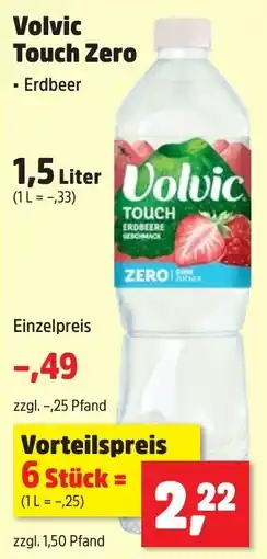 Thomas Philipps Volvic Touch Zero Erdbeer Angebot
