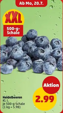 PENNY Heidelbeeren Angebot