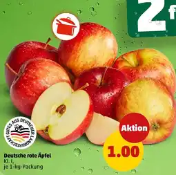 PENNY Deutsche rote Äpfel Angebot