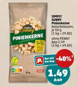 PENNY SIMPLY SUNNY Pinienkerne Angebot