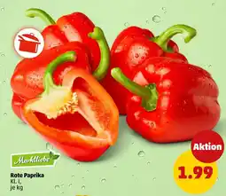 PENNY Markt liebe Rote Paprika Angebot