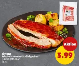 PENNY TÖNNIES Frische Schweine-Schälrippchen* Angebot