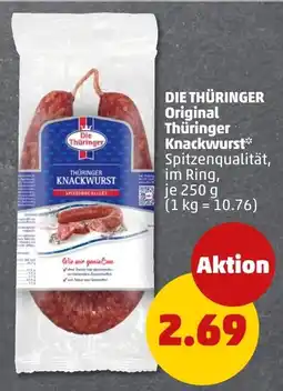 PENNY Die Thüringer Knackwurst Angebot
