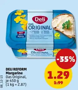 PENNY DELI REFORM Margarine Das Original Angebot