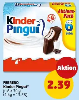 PENNY FERRERO Kinder Pingu Angebot