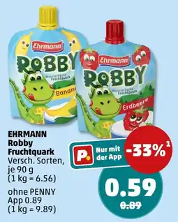 PENNY Ehrmann Robby Fruchtquark Angebot