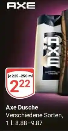Globus Axe Dusche Angebot