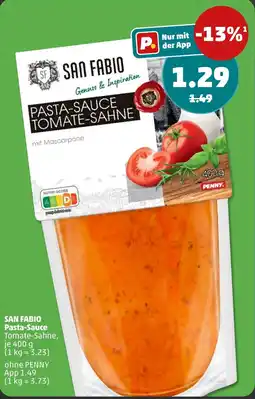 PENNY SAN FABIO Pasta-Sauce Tomate-Sahne Angebot