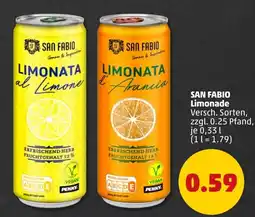 PENNY SAN FABIO Limonade Angebot