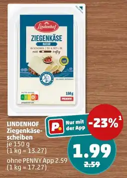 PENNY LINDENHOF Ziegenkäsescheiben Angebot