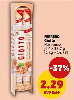 PENNY FERRERO Giotto Haselnuss Angebot