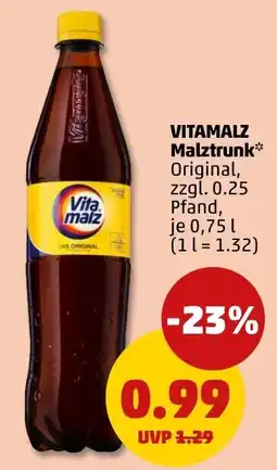 PENNY Vita Malz Malztrunk Original Angebot