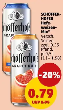 PENNY Schöfferhofer Hefe-weizen-Mix* Angebot