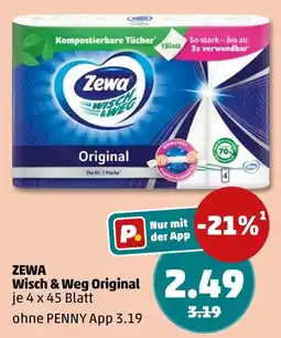 PENNY ZEWA Wisch & Weg Original Angebot