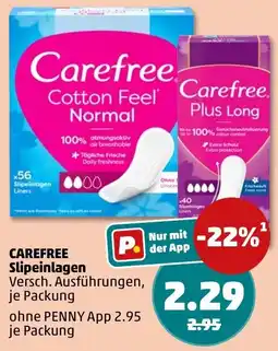PENNY Carefree Slipeinlagen Angebot
