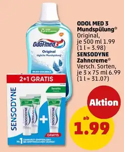PENNY ODOL MED 3 Mundspülung Angebot