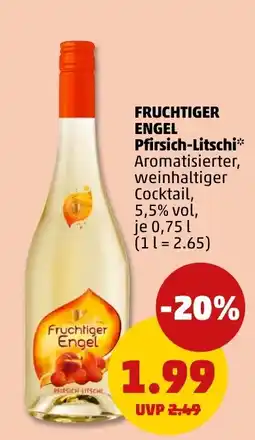 PENNY Fruchtiger Engel Pfirsich-Litschi Angebot