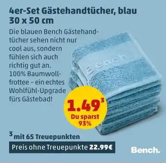 PENNY Bench Gästehandtücher Angebot